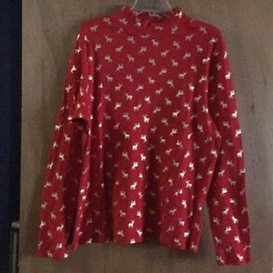 christmas low turtleneck